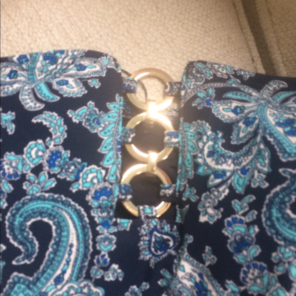 Michael Kors strapless bathing suit size 12 new